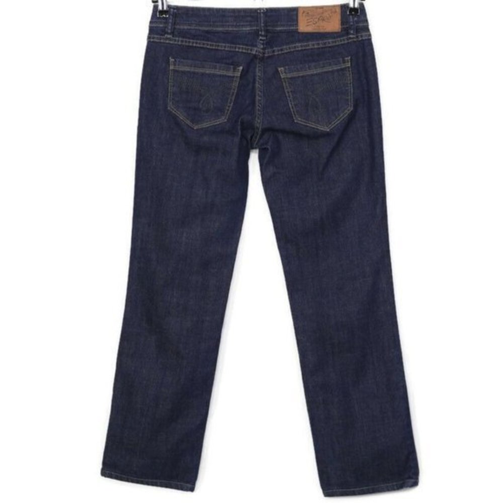 Esprit Smart Straight Jeans Dark‎ Stretch 28 32 Actual 29 X 28